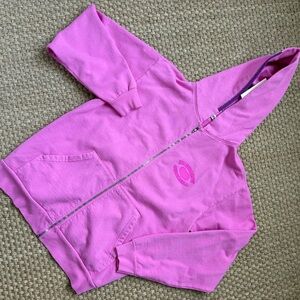 Madhappy Vibrant Pink Hoodie Coachella zip up.